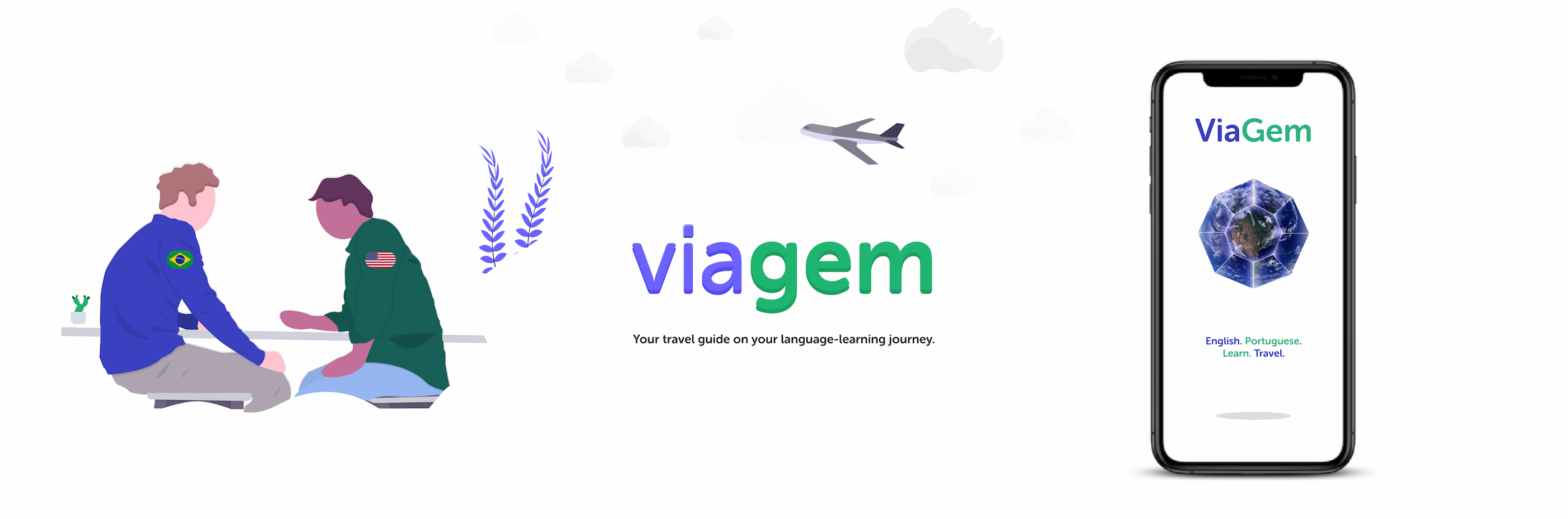 ViaGem language learning app